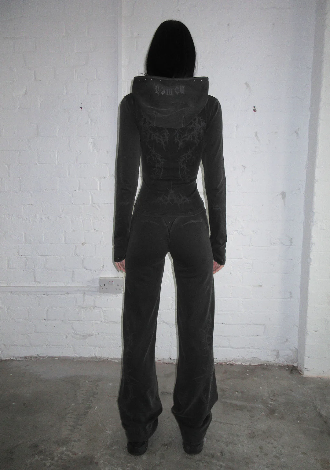 CURSE SCULPT STRETCH PANTS WASHED CHARCOAL - Image 5