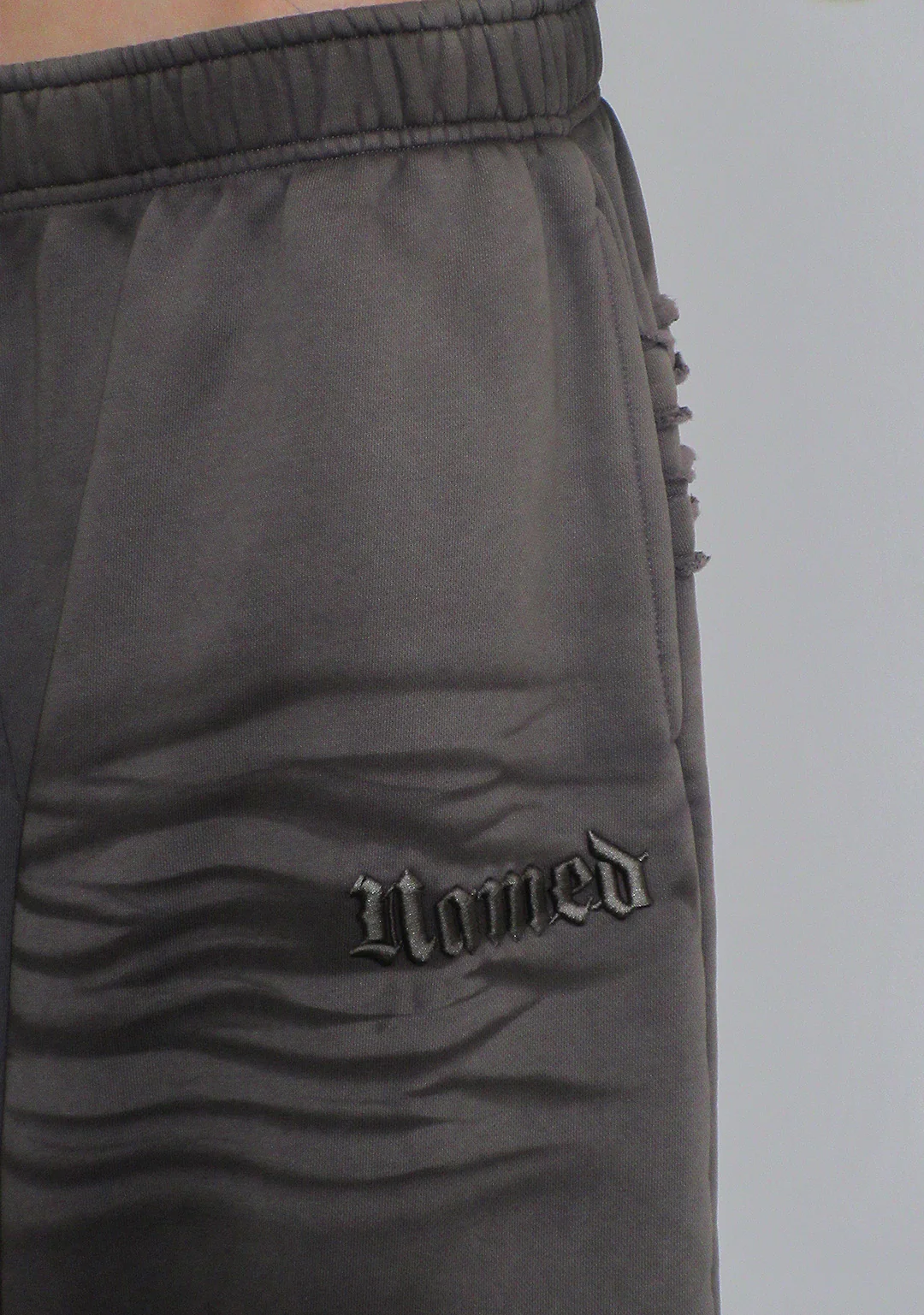 GRIME OVERSIZED SWEATPANTS WASHED SLATE - Image 7