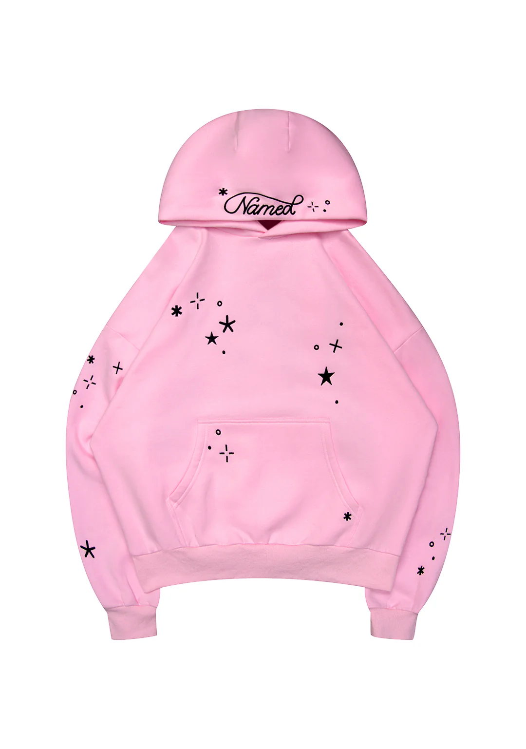 STITCH WINGS PULLOVER HOODIE BABY PINK (DETACHABLE WINGS) - Image 8